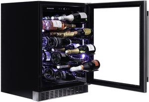 Dunavox Built In Wine Cooler DAUF-40-138SS - Stainless Steel