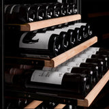 Dunavox Built In Wine Cooler DVN-25-65DB-TO - Black Glass