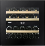 Dunavox Built In Wine Cooler DVN-25-65DB-TO - Black Glass