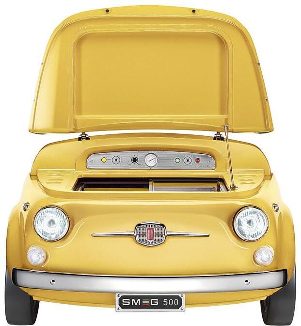 Smeg Freestanding Larder Fridge SMEG500G - Yellow